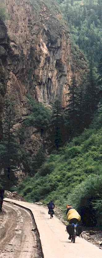 Mark and Rainer in Twin Bridge Valley