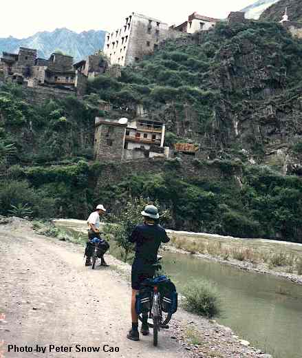 Rainer and Mark at the Lamasary