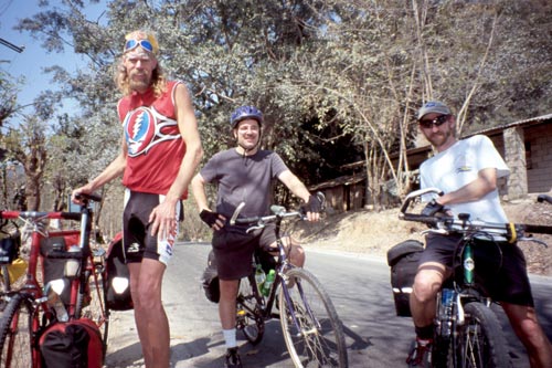 All of us had a long day--3 mountain ranges to cross in 99 km.