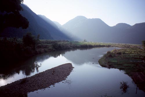 a tributary of the Mekong