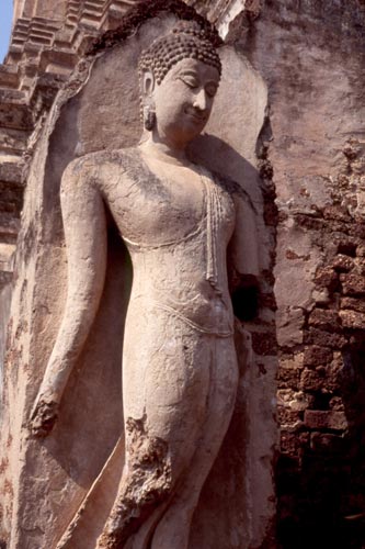 Sukhothai, founded in 1238, means "Dawn of Happiness."