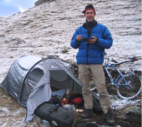 Stephan Lord at Ganden in Tibet