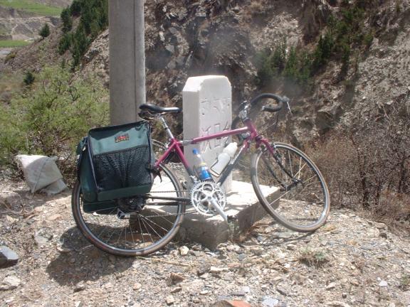 My purple Bilenky bike