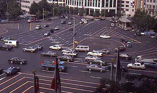 Seoul's massive agressive traffic