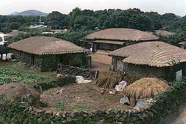 Traditional Korean Island homes