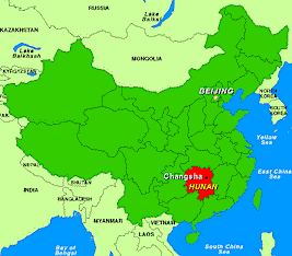map tour hunan location chongqing yichang yangtze cycling gorges river three