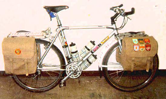 Paul Woloshansky's Bike and Homemade Gear