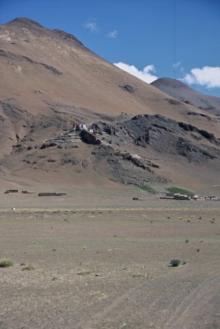 Monastery south of the Tsangpo.