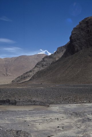 Petter on a second turn off into the national park.