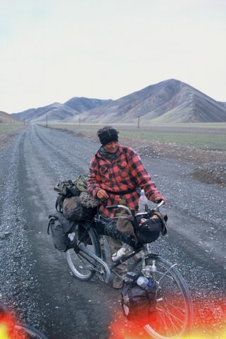 Ina. Met her just after she had made the Aksai Chin. had ridden from Germany, alone, on a single speed.