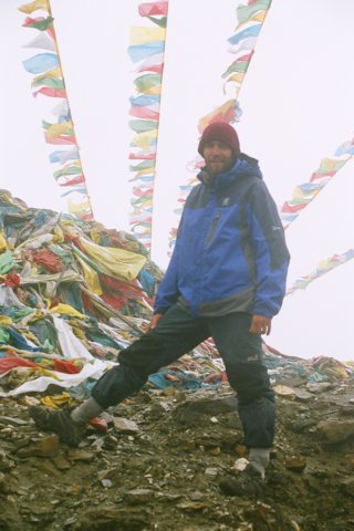 Myself at the pass.