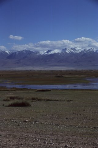 200km across at plataue at about 3500. Horses, camels, yaks, sheep, side by side. Kazakh country.