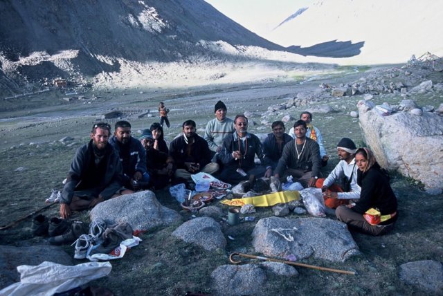 Was invited to a Hindu Punja at holy North face of Kailash.