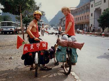 Peter and Rainer in Yangshou